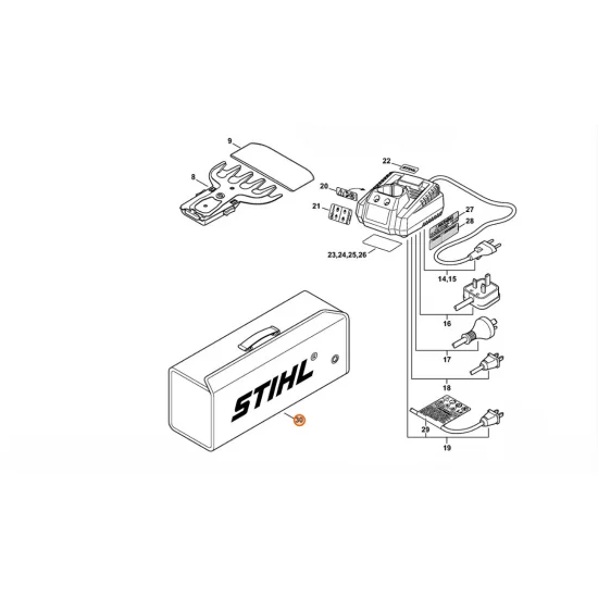 STIHL  Torba 4515 491 0100